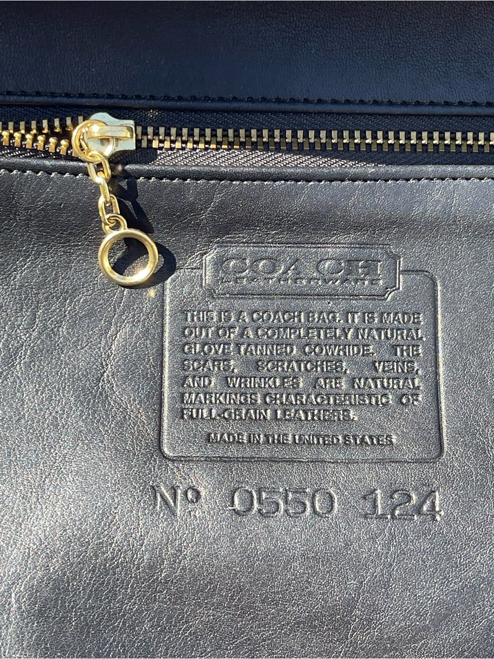 Coach Hudson Leather Bag – Classic Vintage Coach - Picture 10 of 14